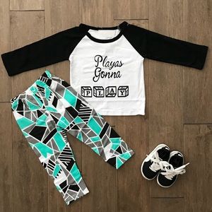 Last one! “Playas Gonna Play” Matching Set